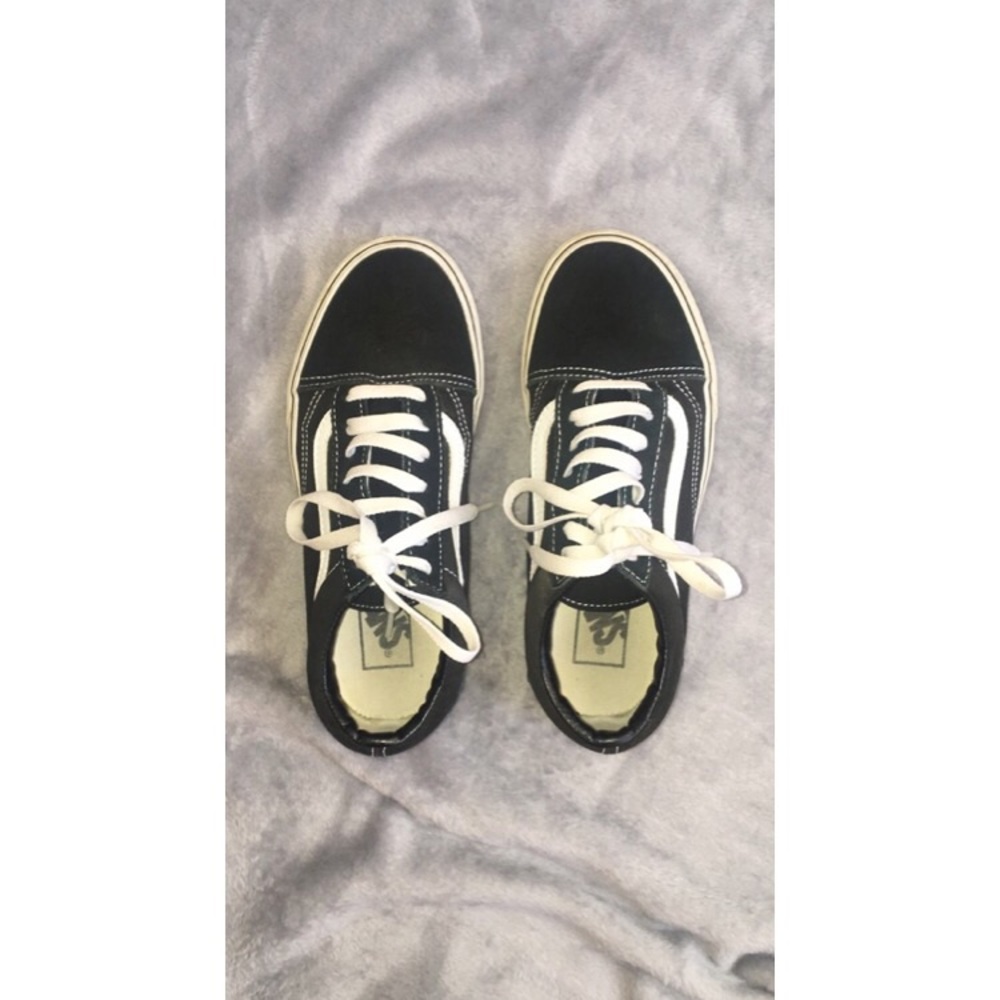 Black Vans Low Tops
